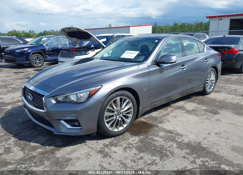 2019 INFINITI Q50 3.0T LUXE VIN: JN1EV7AP7KM512364