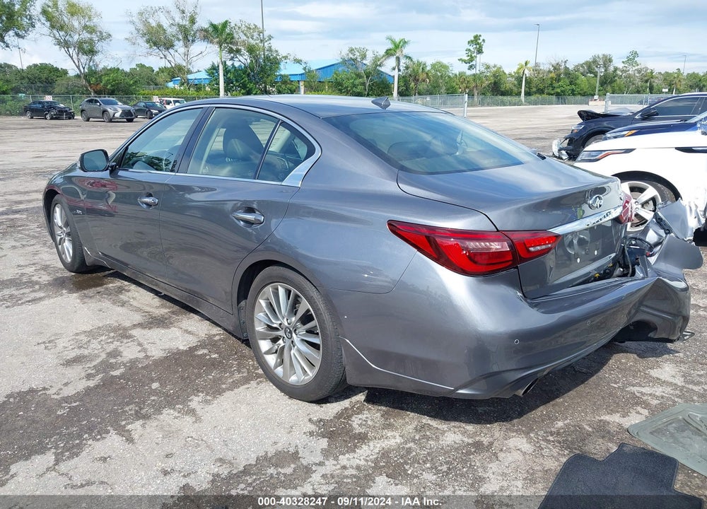 2019 INFINITI Q50 3.0T LUXE VIN: JN1EV7AP7KM512364