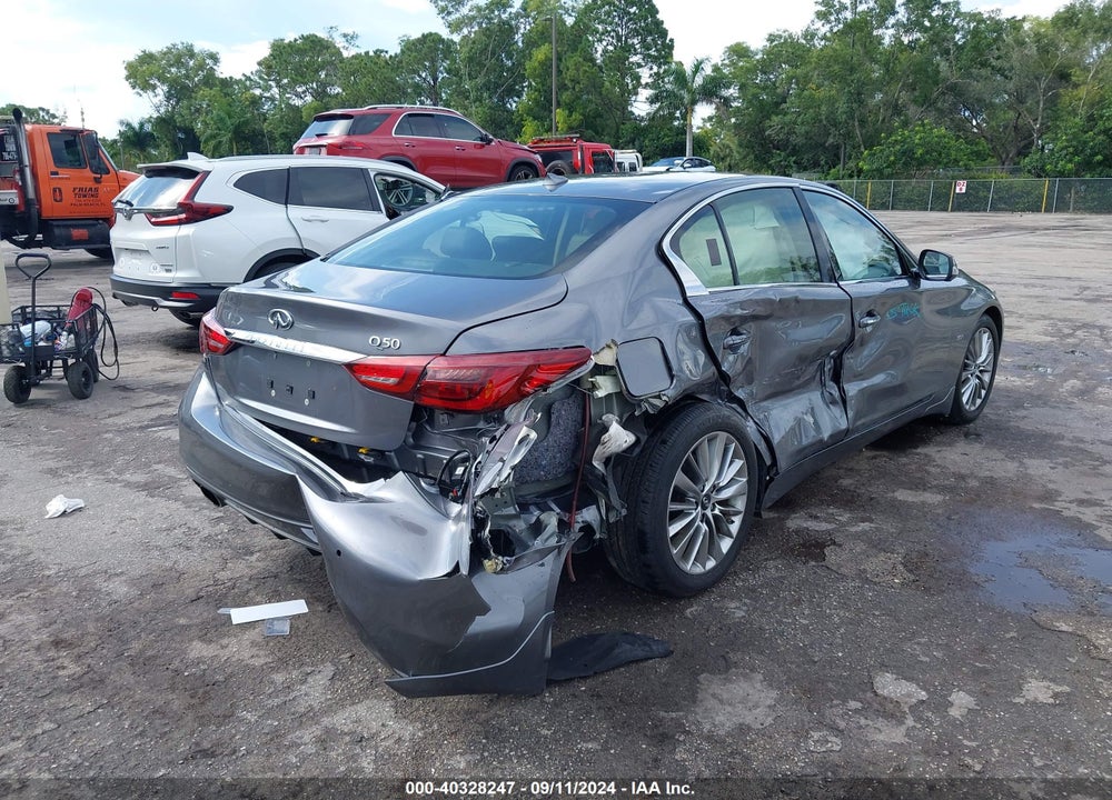 2019 INFINITI Q50 3.0T LUXE VIN: JN1EV7AP7KM512364