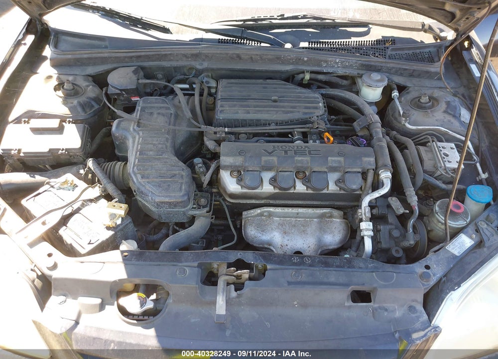 2001 HONDA CIVIC EX VIN: 1HGES267X1L061261
