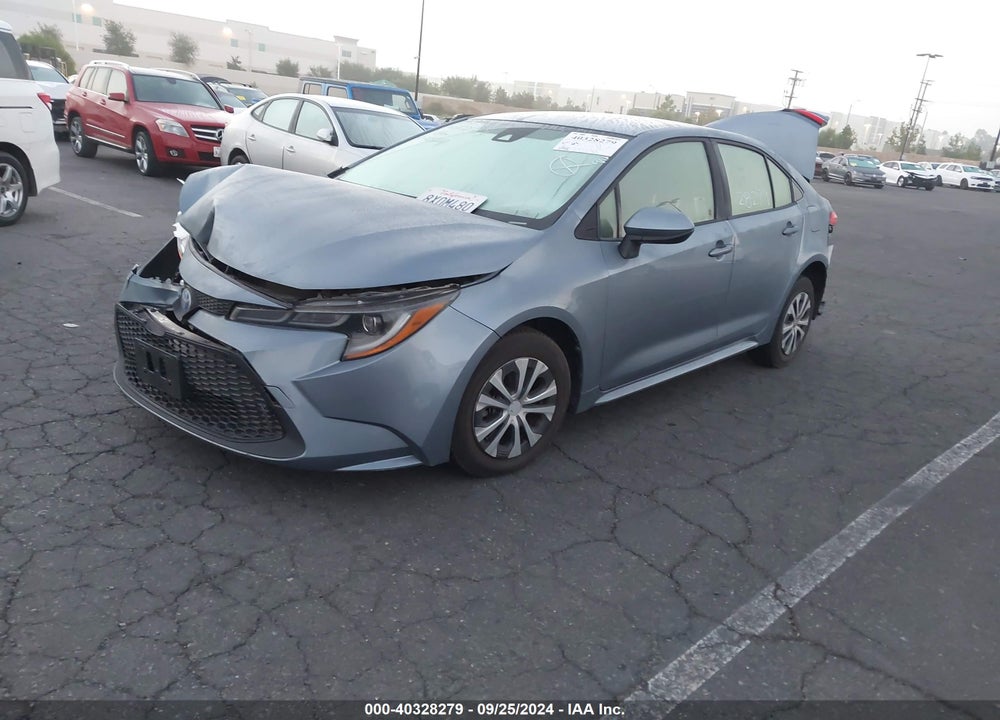 2022 TOYOTA COROLLA HYBRID LE VIN: JTDEAMDE2NJ037892