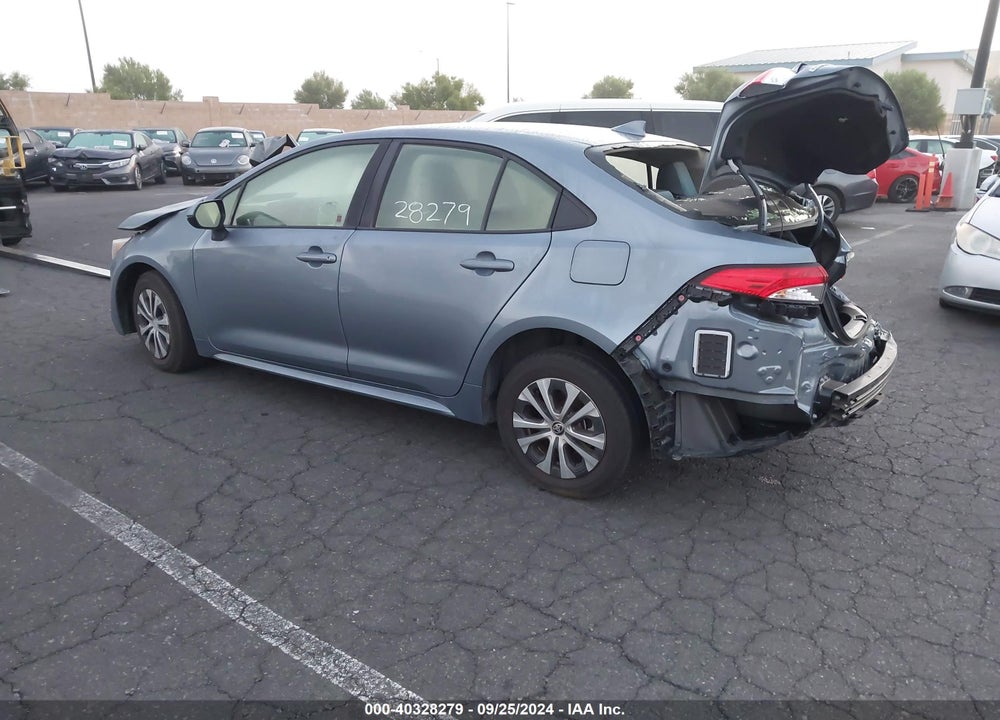 2022 TOYOTA COROLLA HYBRID LE VIN: JTDEAMDE2NJ037892