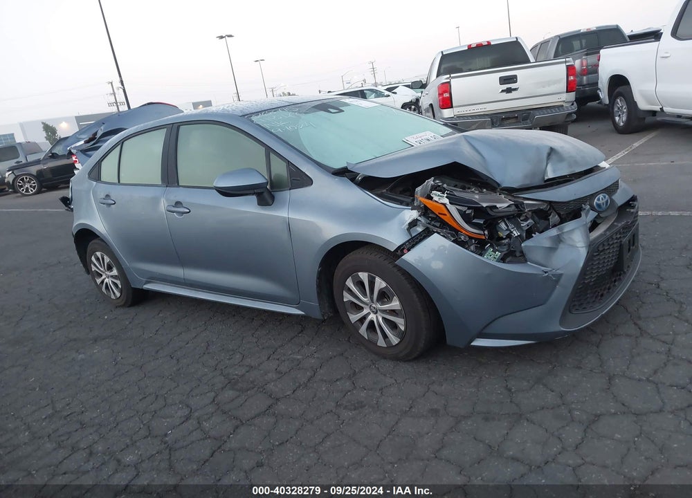2022 TOYOTA COROLLA HYBRID LE VIN: JTDEAMDE2NJ037892