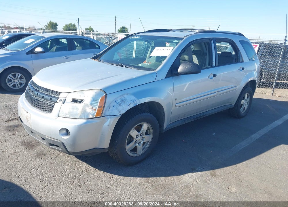 2009 CHEVROLET EQUINOX LS VIN: 2CNDL23F396211102