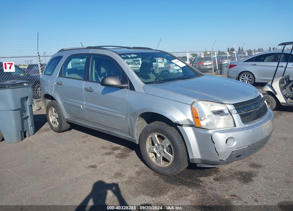2009 CHEVROLET EQUINOX LS VIN: 2CNDL23F396211102