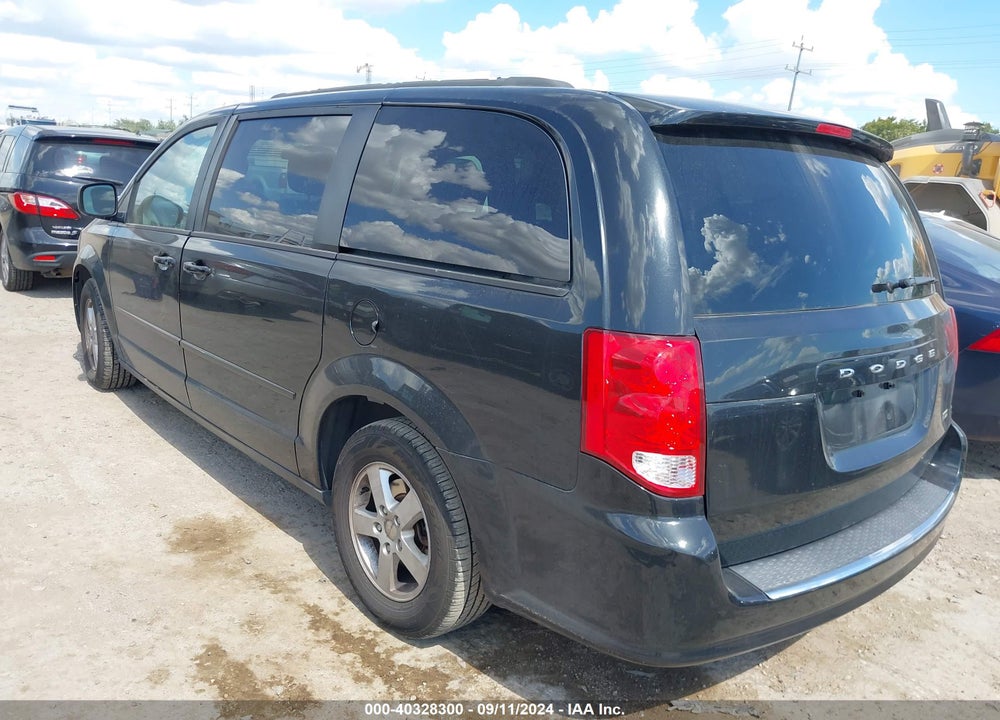 2012 DODGE GRAND CARAVAN SXT VIN: 2C4RDGCG4CR358614