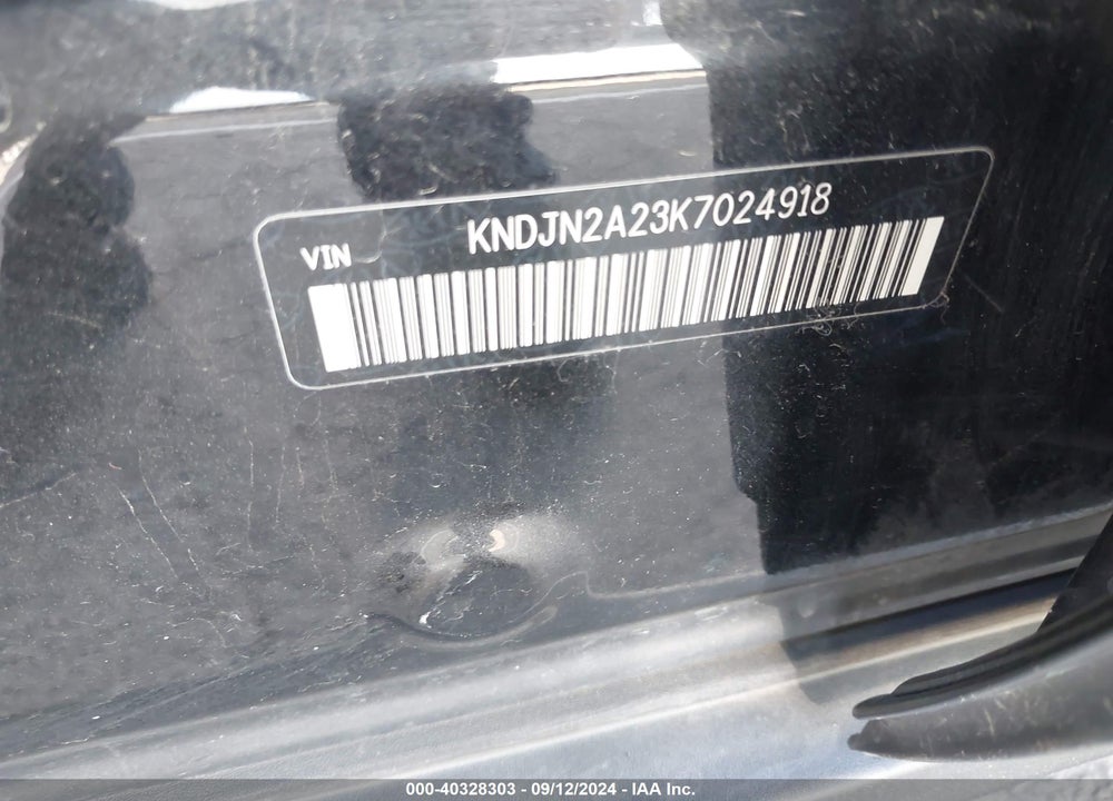 2019 KIA SOUL VIN: KNDJN2A23K7024918