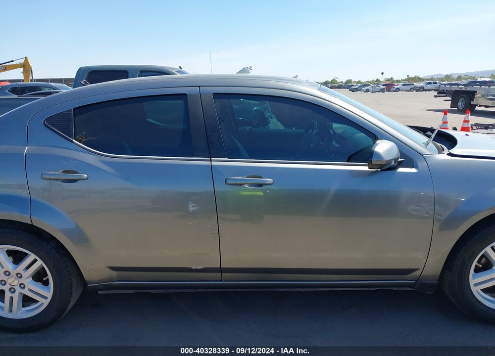 2012 DODGE AVENGER SXT VIN: 1C3CDZCB5CN121198