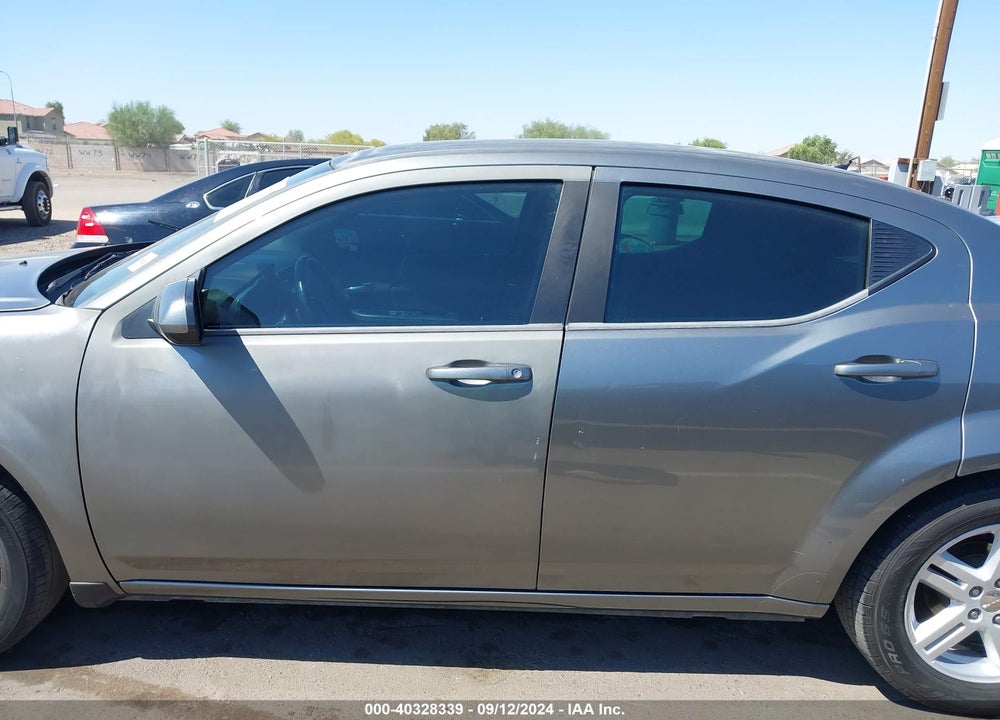2012 DODGE AVENGER SXT VIN: 1C3CDZCB5CN121198