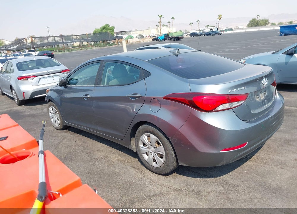 2016 HYUNDAI ELANTRA SE VIN: KMHDH4AE1GU607194