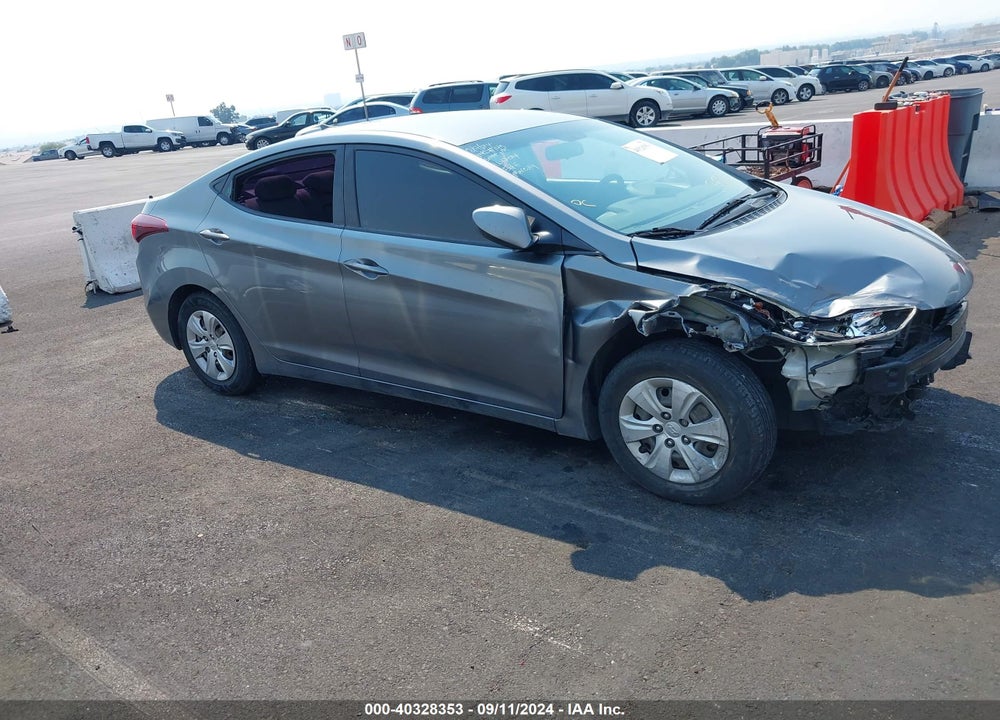 2016 HYUNDAI ELANTRA SE VIN: KMHDH4AE1GU607194