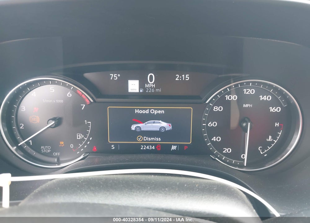 2023 CADILLAC CT4 LUXURY VIN: 1G6DJ5RK3P0128942