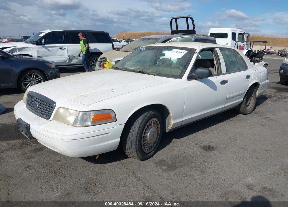 2001 FORD CROWN VICTORIA POLICE INTERCEPTOR VIN: 2FAFP71WX1X199164