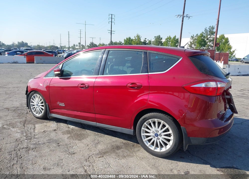 2013 FORD C-MAX ENERGI SEL VIN: 1FADP5CUXDL536540