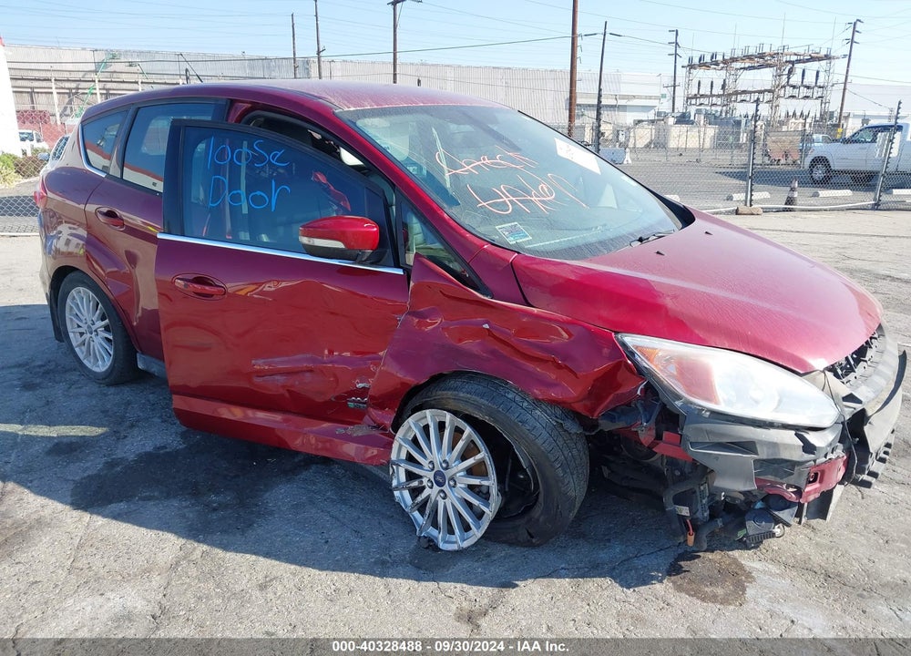 2013 FORD C-MAX ENERGI SEL VIN: 1FADP5CUXDL536540
