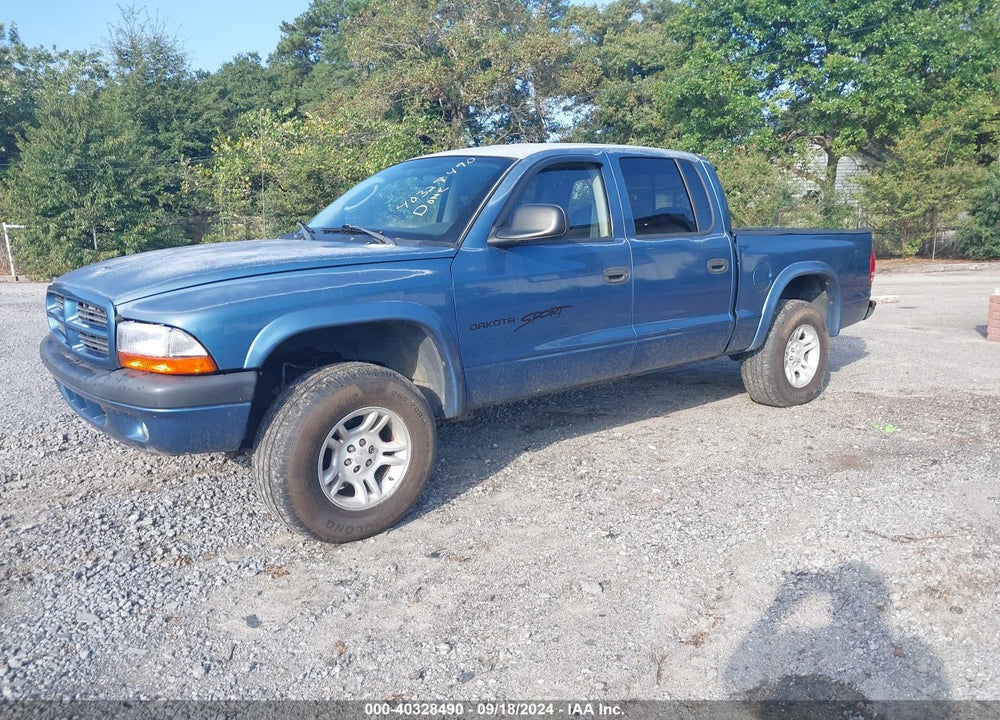 2002 DODGE DAKOTA SPORT VIN: 1B7HG38N52S715704