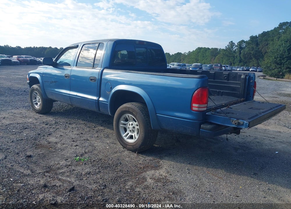 2002 DODGE DAKOTA SPORT VIN: 1B7HG38N52S715704