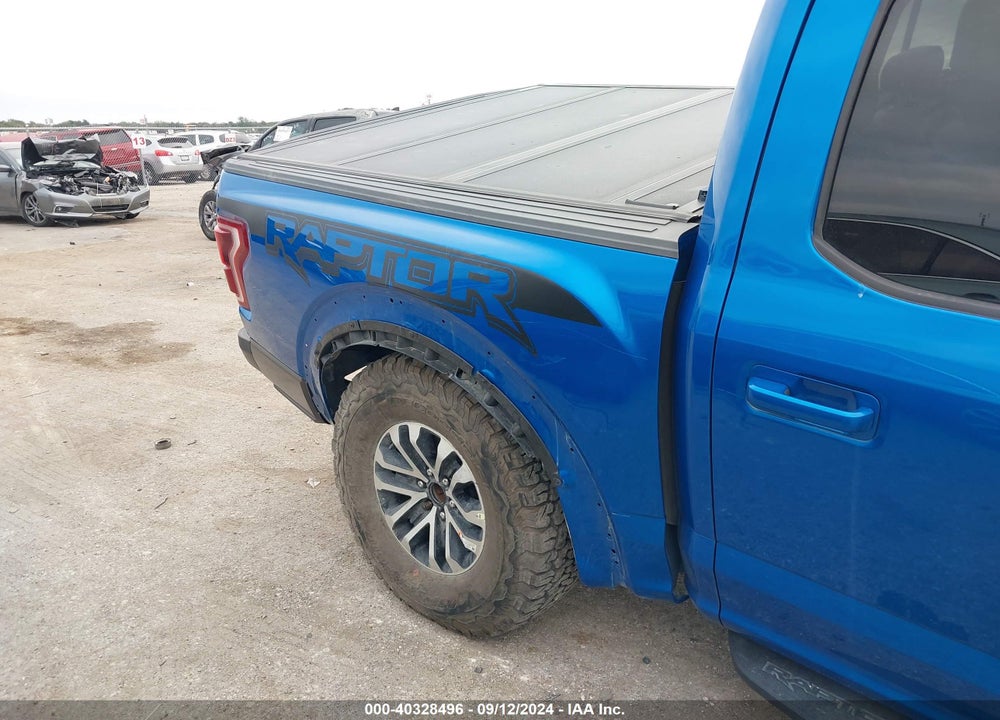 2019 FORD F-150 RAPTOR VIN: 1FTFW1RG3KFB67824