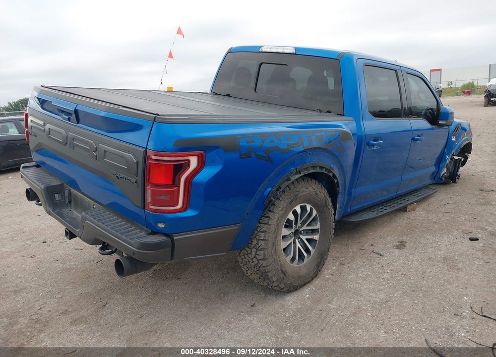 2019 FORD F-150 RAPTOR VIN: 1FTFW1RG3KFB67824