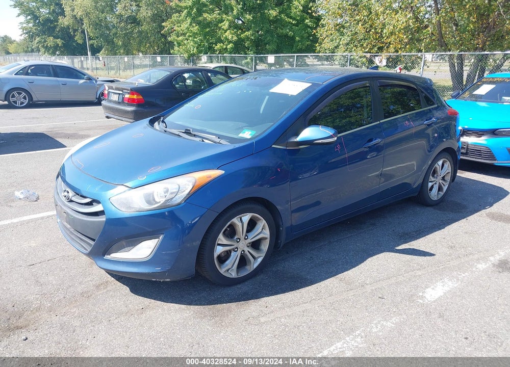 2014 HYUNDAI ELANTRA GT VIN: KMHD35LHXEU165931