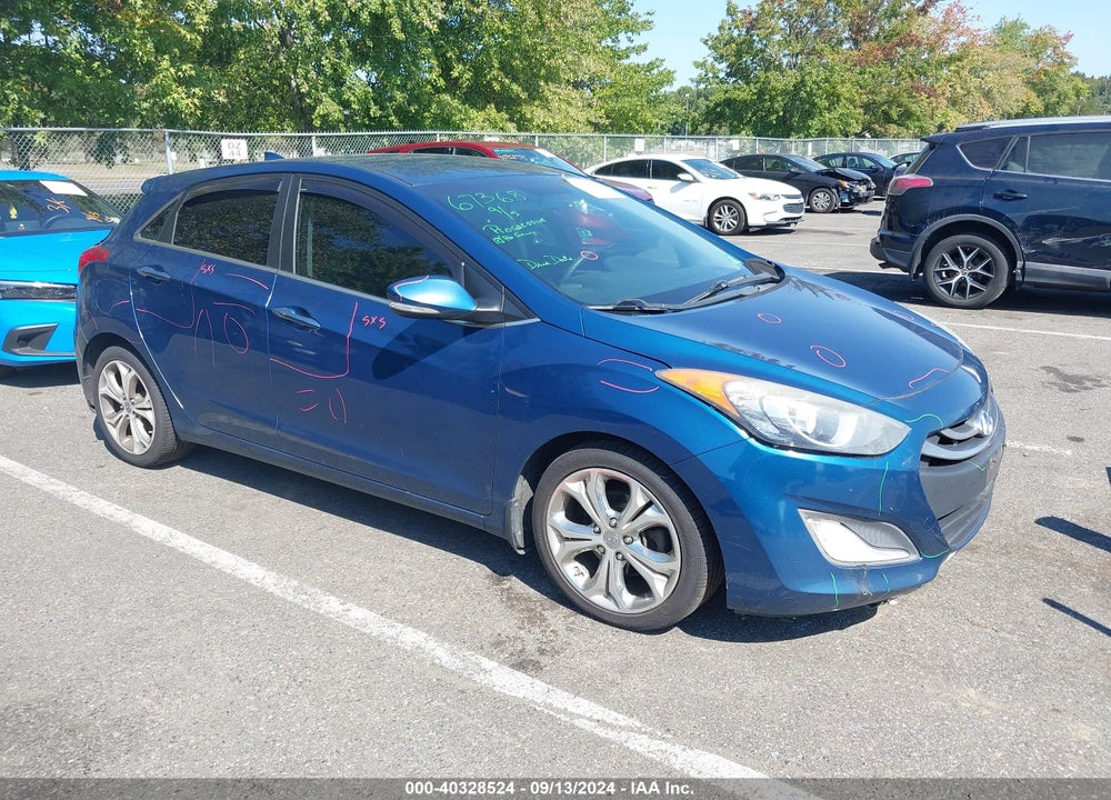 2014 HYUNDAI ELANTRA GT VIN: KMHD35LHXEU165931