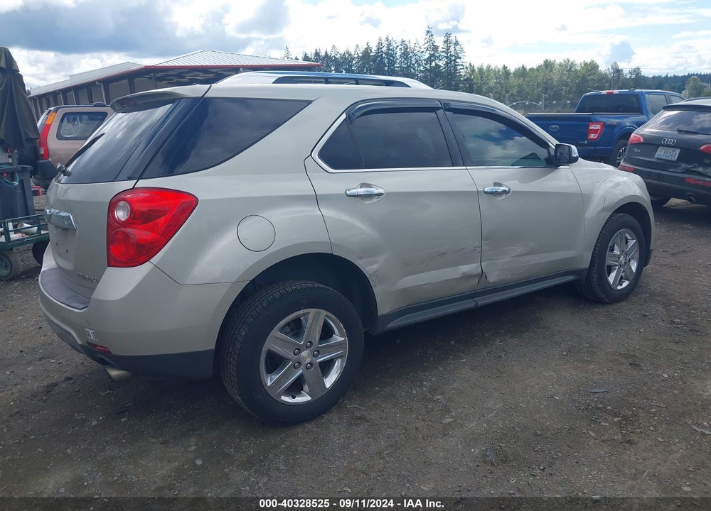 2014 CHEVROLET EQUINOX LTZ VIN: 2GNFLDE30E6299748