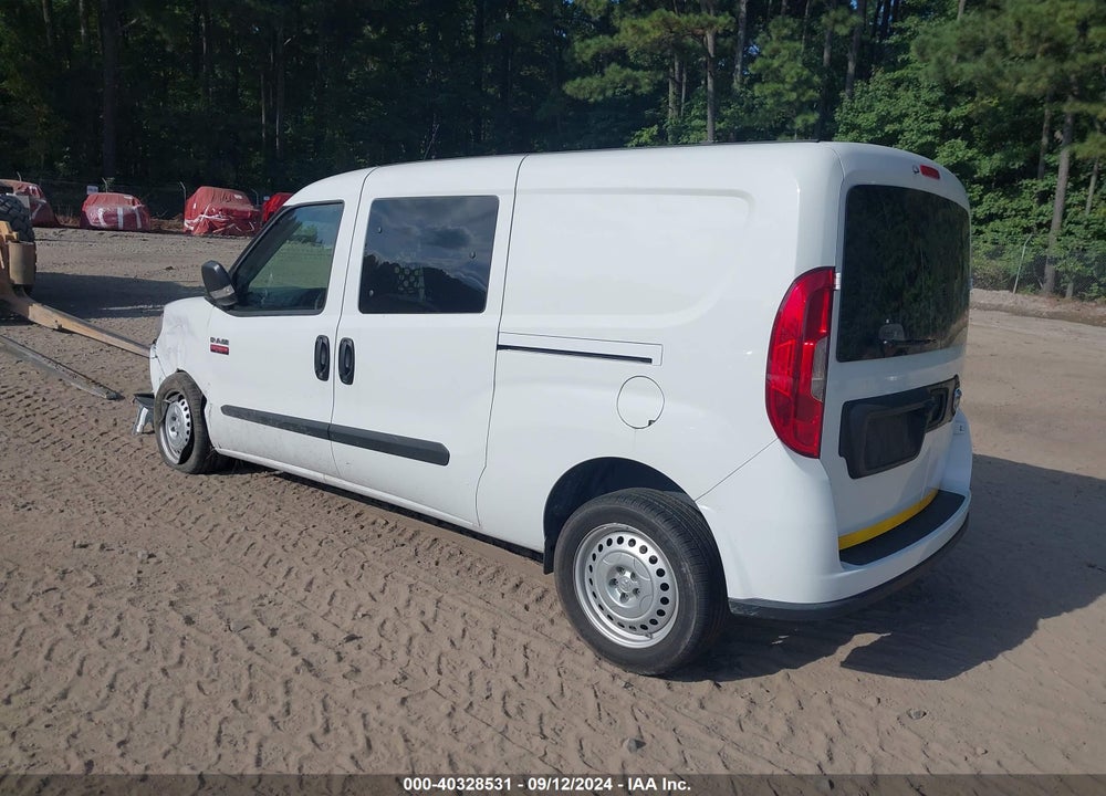 2022 RAM PROMASTER CITY CARGO VAN VIN: ZFBHRFAB0N6Y34322