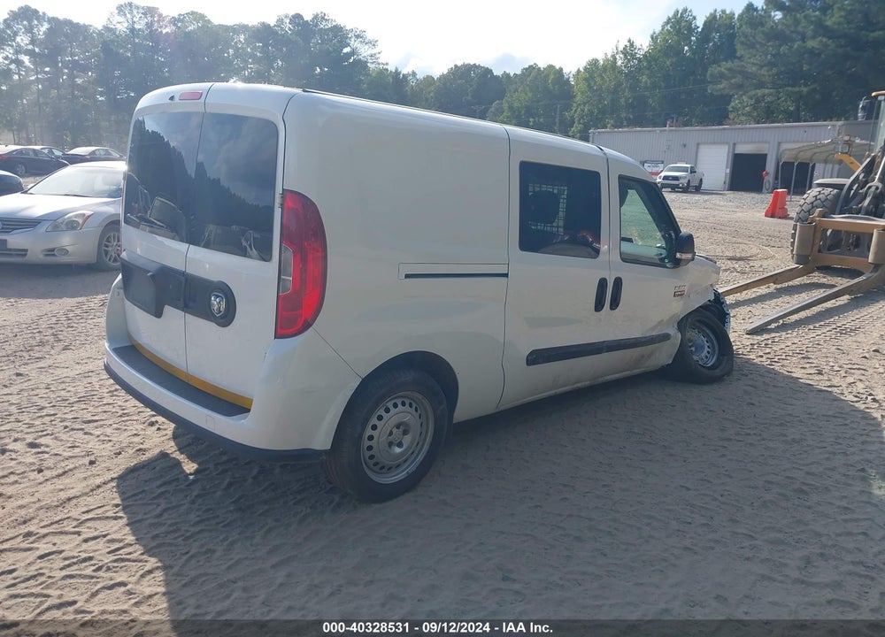 2022 RAM PROMASTER CITY CARGO VAN VIN: ZFBHRFAB0N6Y34322