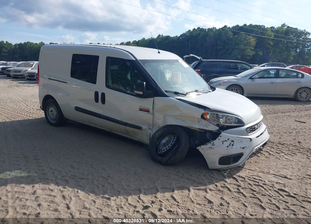 2022 RAM PROMASTER CITY CARGO VAN VIN: ZFBHRFAB0N6Y34322
