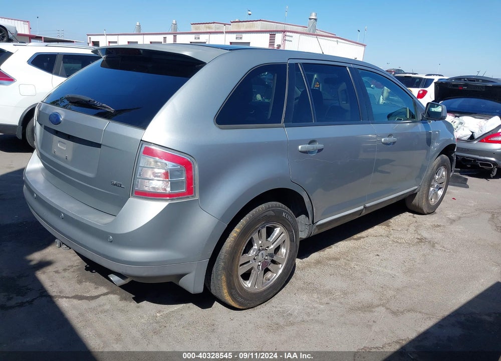 2007 FORD EDGE SEL PLUS VIN: 2FMDK39CX7BB54519