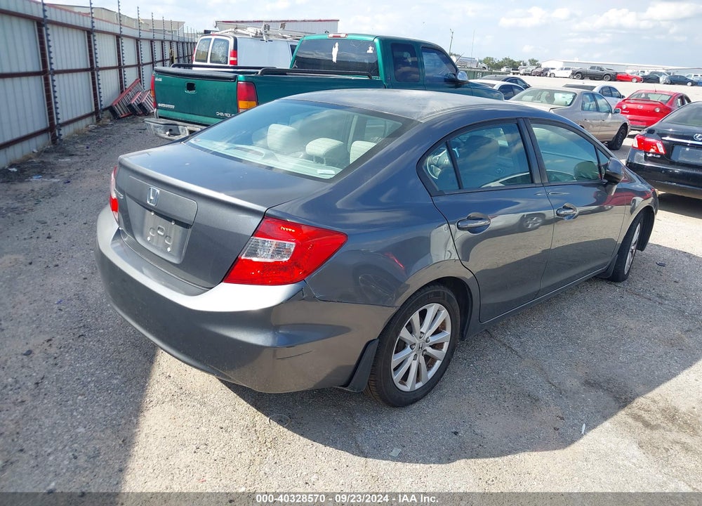2012 HONDA CIVIC EX VIN: 2HGFB2F81CH315355