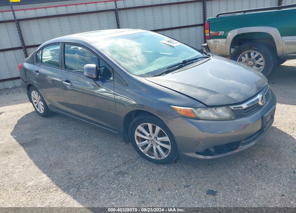 2012 HONDA CIVIC EX VIN: 2HGFB2F81CH315355