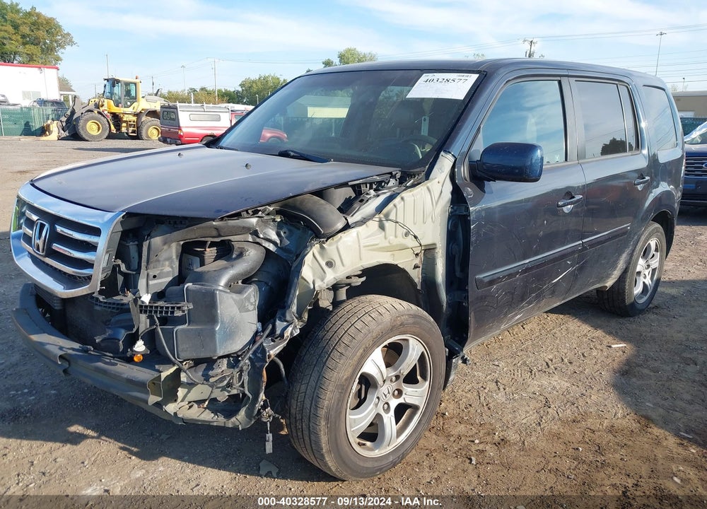 2012 HONDA PILOT EX-L VIN: 5FNYF4H66CB043085