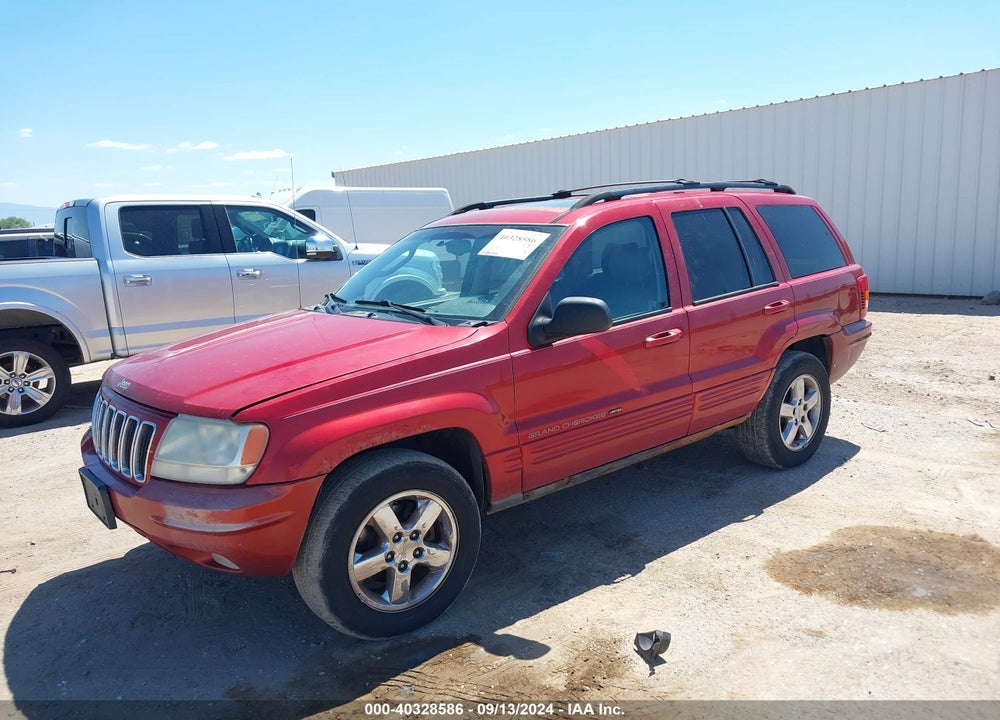 2003 JEEP GRAND CHEROKEE LIMITED VIN: 1J8GW58N23C522019
