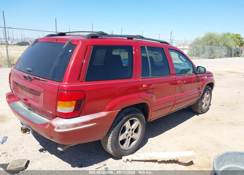 2003 JEEP GRAND CHEROKEE LIMITED VIN: 1J8GW58N23C522019