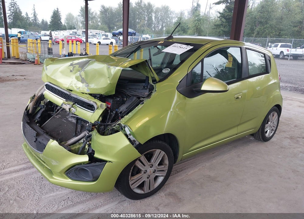 2013 CHEVROLET SPARK 1LT AUTO VIN: KL8CD6S98DC502610
