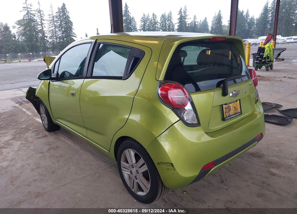 2013 CHEVROLET SPARK 1LT AUTO VIN: KL8CD6S98DC502610