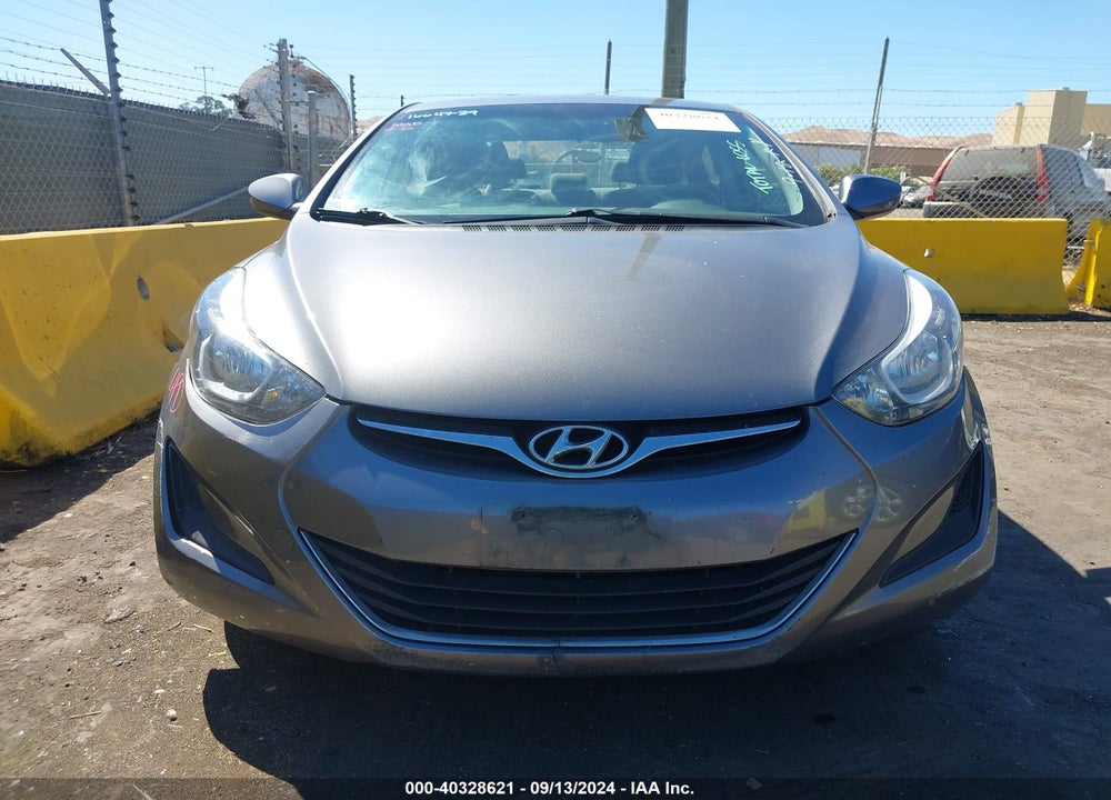 2016 HYUNDAI ELANTRA SE VIN: KMHDH4AE8GU641200