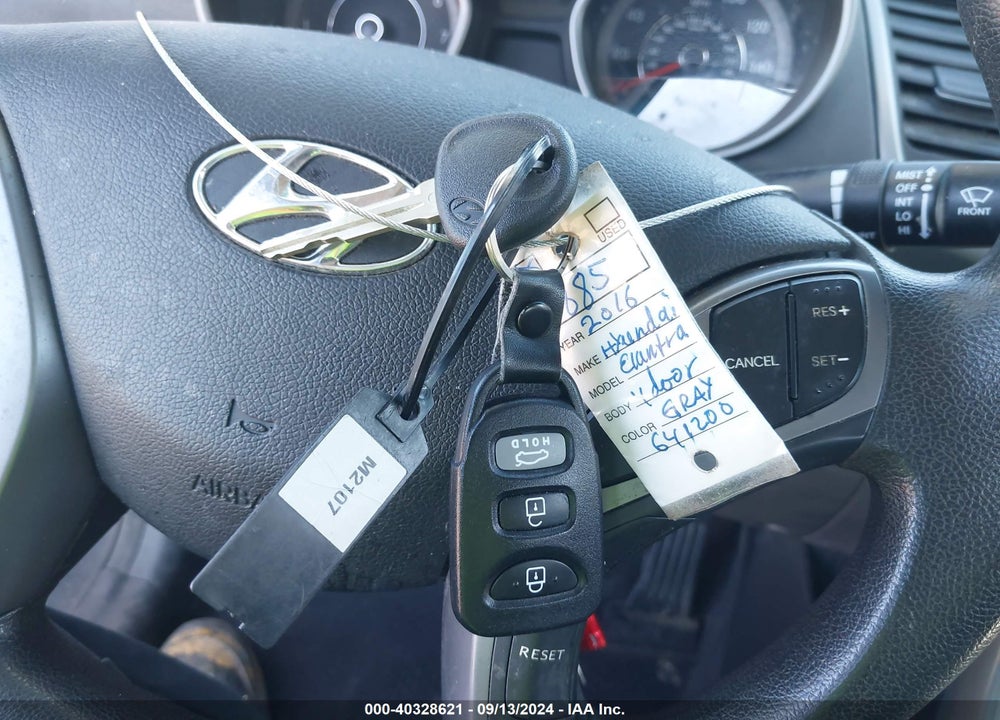 2016 HYUNDAI ELANTRA SE VIN: KMHDH4AE8GU641200