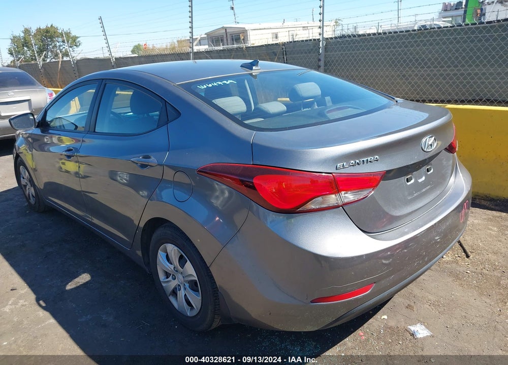 2016 HYUNDAI ELANTRA SE VIN: KMHDH4AE8GU641200
