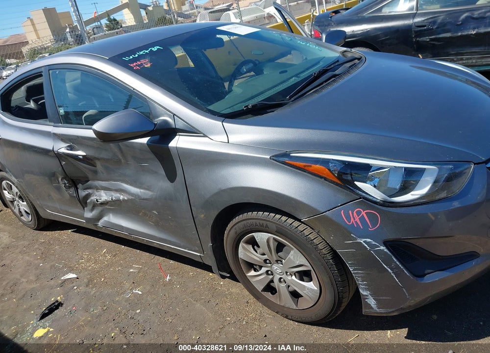 2016 HYUNDAI ELANTRA SE VIN: KMHDH4AE8GU641200