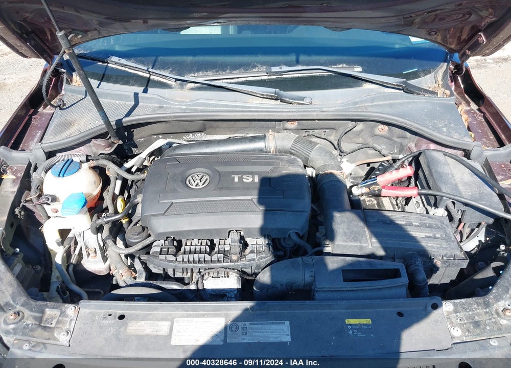 2014 VOLKSWAGEN PASSAT 1.8T WOLFSBURG EDITION VIN: 1VWAT7A35EC102376