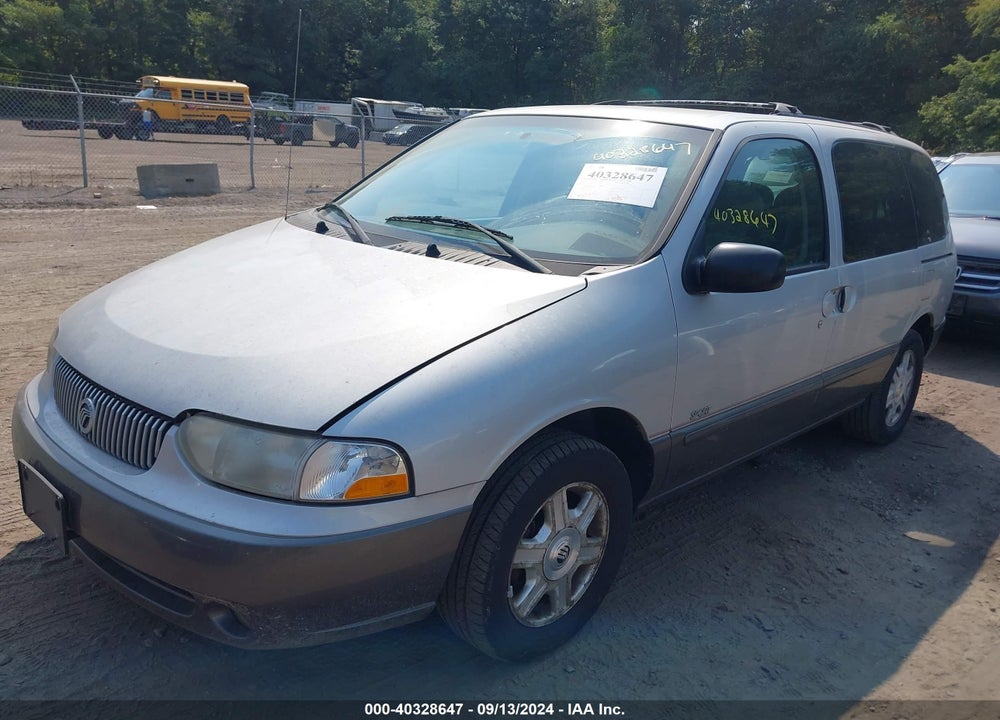 2001 MERCURY VILLAGER SPORT VIN: 4M2ZV12T91DJ12774