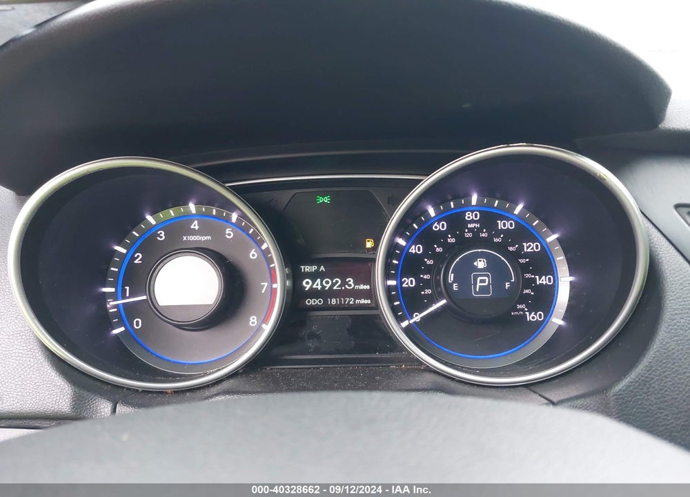 2012 HYUNDAI SONATA GLS VIN: 5NPEB4AC2CH488276