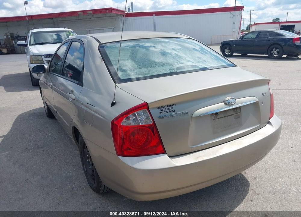 2006 KIA SPECTRA EX/LX/SX VIN: KNAFE121565304568
