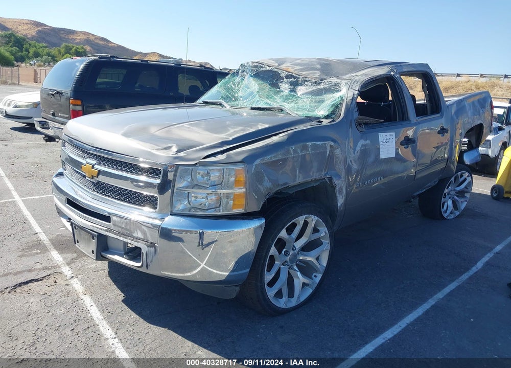 2013 CHEVROLET SILVERADO 1500 LS VIN: 3GCPKREA5DG247479
