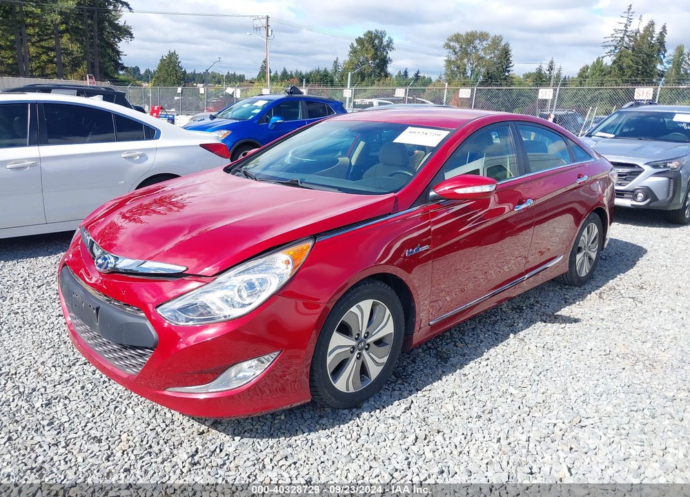2013 HYUNDAI SONATA HYBRID LIMITED VIN: KMHEC4A42DA082816