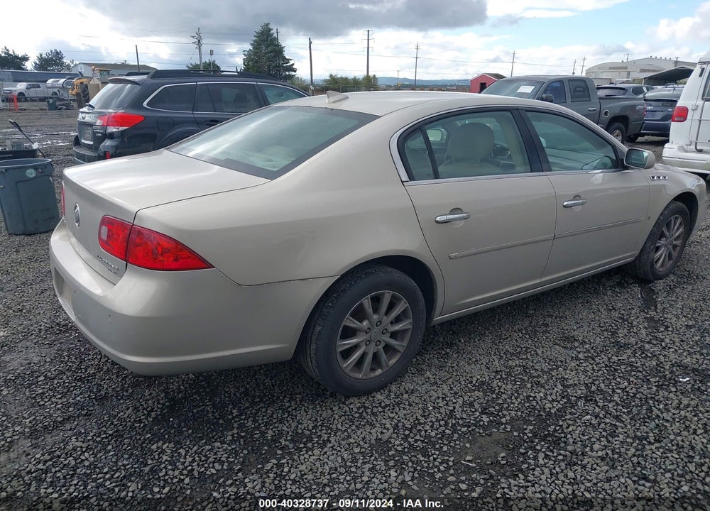 2009 BUICK LUCERNE CXL-3 VIN: 1G4HD57119U142216