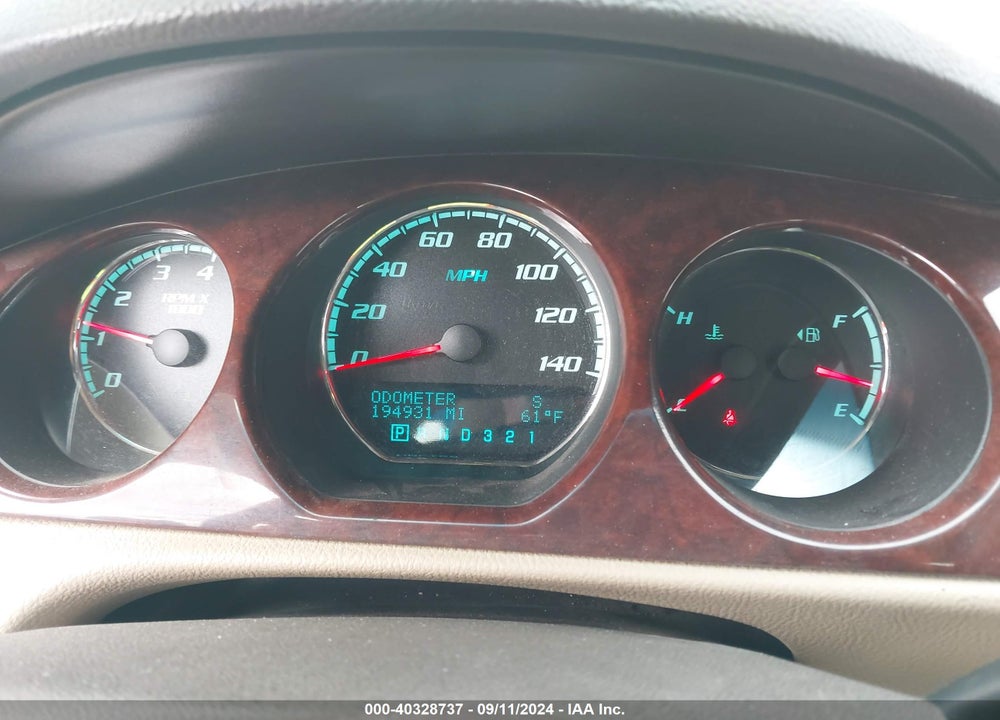 2009 BUICK LUCERNE CXL-3 VIN: 1G4HD57119U142216