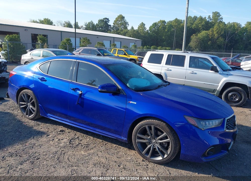 2020 ACURA TLX A-SPEC/A-SPEC W/RED LEATHER VIN: 19UUB1F63LA000779
